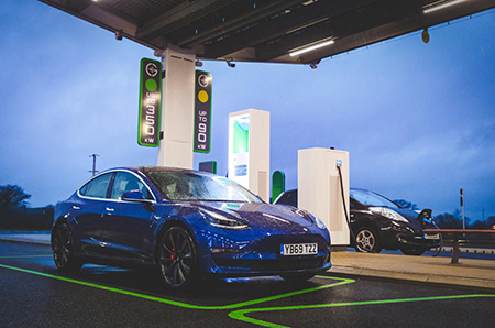 The UK’s first all-electric charging forecourt is open